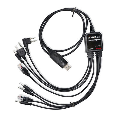 Πολυλειτουργικό καλώδιο προγραμματισμού USB 8 σε 1 για Baofeng UV5R UV82 TYT Yaesu Walkie Talkie