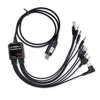 Πολυλειτουργικό καλώδιο προγραμματισμού USB 8 σε 1 για Baofeng UV5R UV82 TYT Yaesu Walkie Talkie