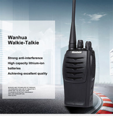 Wanhua WH27 Μακροδιάρρηξη Walkie Talkie Δύοοδικό Ραδιόφωνο με εύρος θερμοκρασίας -30 60 °C