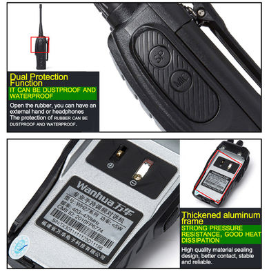 Wanhua WH27 Μακροδιάρρηξη Walkie Talkie Δύοοδικό Ραδιόφωνο με εύρος θερμοκρασίας -30 60 °C