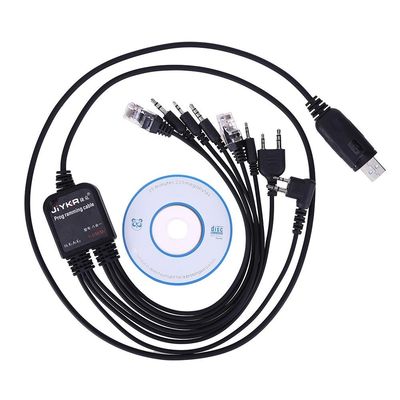 8 σε 1 Walkie Talkie USB καλώδιο προγραμματισμού για Motorola Baofeng HYT VX GMRS ισχύ εξόδου