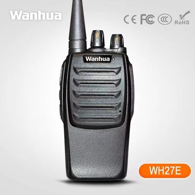 2W UHF walkie-talkie ραδιοφώνων για προσαρμογή και επικοινωνία μεγάλου βεληνεκούς Wanhua WH27G