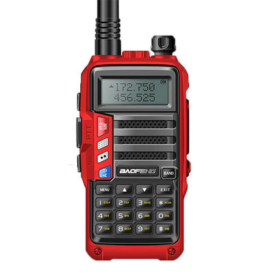 Κουχιαίο ραδιόφωνο VHF UHF 10 χλμ. Μακρά εμβέλεια 5W Φορητό Διοχέτευμα AS-53 BaoFeng Walkie Talkie