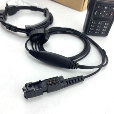Motorola MTP3150 3250 6750 βαρύς φόρτος μικροφώνου λαιμού με ακουστικό σωλήνα ακουστικά