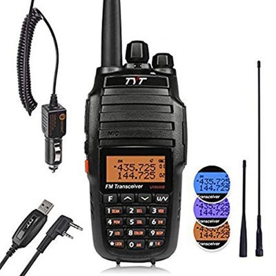 Δυνατότητα μπαταρίας 3600mAh Walkie-Talkie διπλής ζώνης για ανάγκες εξωτερικής επικοινωνίας