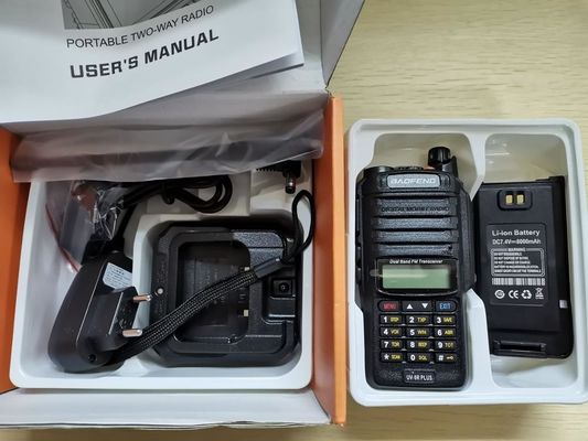 Αδιάβροχο Baofeng UV-9R PLUS 8W Διπλή ζώνη χειροκίνητο walkie-talkie για 100 μίλια μακριά απόσταση
