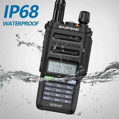 GMRS Walkie Talkie Τύπος Baofeng UV-9R PRO Αδιάβροχο IP68 Μακροδιάστημα UHF/VHF ραδιόφωνο