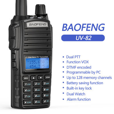 Βάοφενγκ UV-82 Χονδρικά Walkie Talkie GMRS Επικοινωνία Δύοπλευρο ραδιόφωνο με μεγάλη εμβέλεια