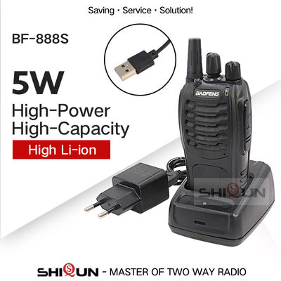 BF-888s Baofeng Walkie Talkie Dual Band Ham Radio BF888S UHF Transceiver Δυομερές ραδιόφωνο