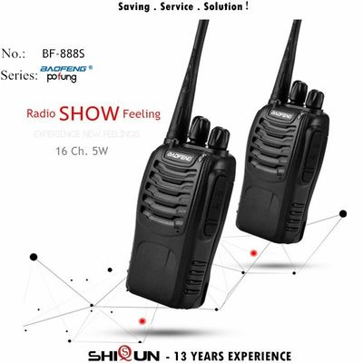 BF-888s Baofeng Walkie Talkie Dual Band Ham Radio BF888S UHF Transceiver Δυομερές ραδιόφωνο