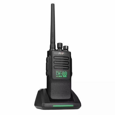 Χεριζόμενο μαύρο TYT MD-680D IP67 Αδιάβροχο 10W DMR Επαγγελματικό VHF/UHF Walkie Talkie