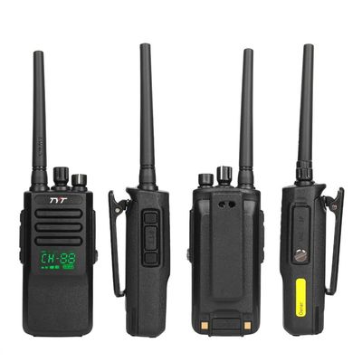 Χεριζόμενο μαύρο TYT MD-680D IP67 Αδιάβροχο 10W DMR Επαγγελματικό VHF/UHF Walkie Talkie