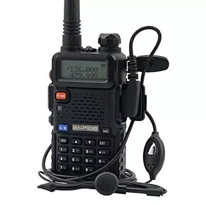 136-174MHz 400-470MHz Baofeng UV5R 8w Διπλό Band Walkie Talkie για Εξωτερικές Περιπέτειες