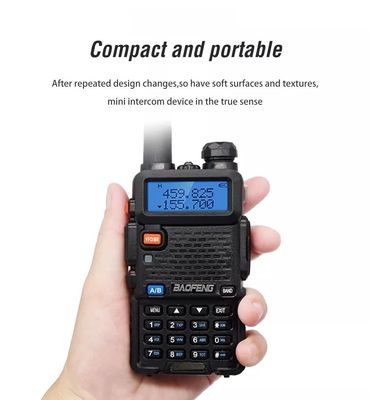 5 χρώματα Vhf Walkie Talkie Dual Band ψηφιακό Baofeng Uv-5r Δύο δρόμο ραδιόφωνο για το ραδιόφωνο Ham