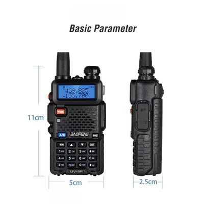 5 χρώματα Vhf Walkie Talkie Dual Band ψηφιακό Baofeng Uv-5r Δύο δρόμο ραδιόφωνο για το ραδιόφωνο Ham
