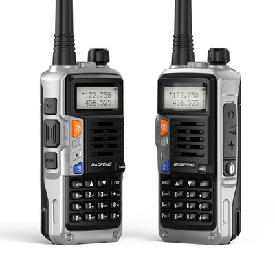 8 Watt Ham Walkie Talkie UV-S9plus UHF VHF Handheld Radio BAOFENG με μπαταρία 2200mAh