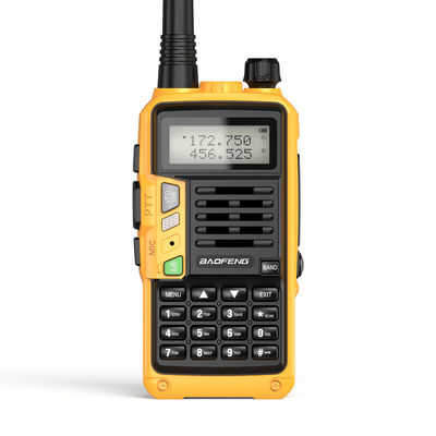 8 Watt Ham Walkie Talkie UV-S9plus UHF VHF Handheld Radio BAOFENG με μπαταρία 2200mAh