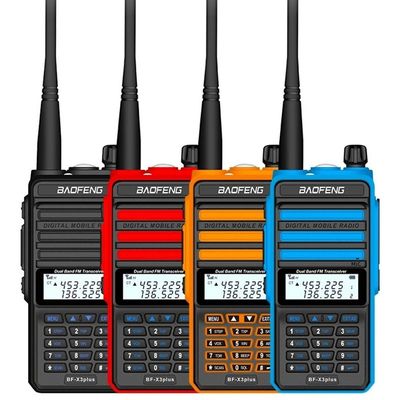 Baofeng X3 Plus Walkie Talkie IPX6 Αδιάβροχο 0-5 χλμ.