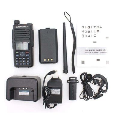 DMR VHF/UHF Baofeng DM-1801 Χεριζόμενο Walkie Talkie διπλής ζώνης για ψηφιακό σήμα