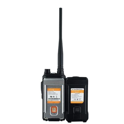 110x58x32mm Baofeng UV-13 φορητό UHF VHF διπλή ζώνη ερασιτεχνικό walkie-talkie σε μαύρο