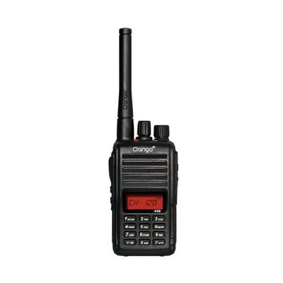 128 Διάδρομος αποθήκευσης VHF UHF Clarigo 468 IP54 Αδιάβροχο και Αδιάβροχο Walkie Talkie