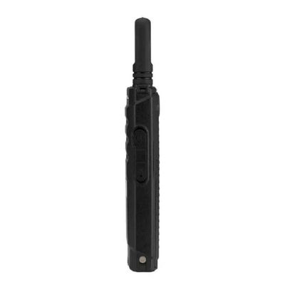 128 κανάλια αποθήκευσης Μαύρο walkie-talkie με υψηλή ισχύ και ισχυρό σήμα