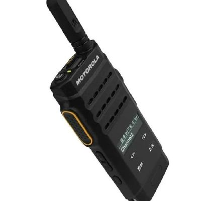 128 κανάλια αποθήκευσης Μαύρο walkie-talkie με υψηλή ισχύ και ισχυρό σήμα