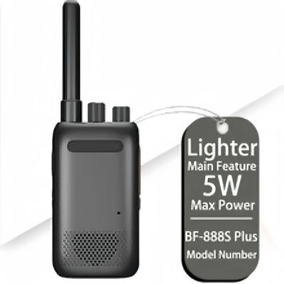 Επίπεδο αντοχής στο νερό IPX6 2W 4W 5W Walkie Talkie για εργοτάξια και εργοστάσια κατασκευής