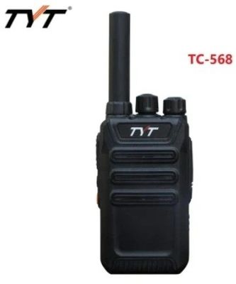 1W/4W ισχύς εξόδου Black Tyt Tc-568 αναλογικό walkie-talkie για συμπαγή επικοινωνία