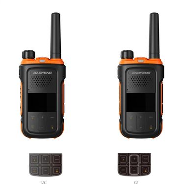 2024 Baofeng UV-12 Dual Band Walkie Talkie με ακουστικό και χωρητικότητα μπαταρίας 2200mAh