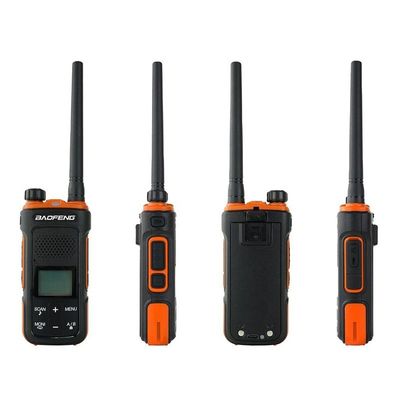 Μαύρος Baofeng UV-11 Gmrs ασύρματος πομπός μεγάλης εμβέλειας με χωρητικότητα μπαταρίας 2200mAh