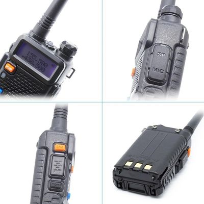 206g Baofeng UV5r Διπλή συχνότητα VHF UHF επαγγελματικό walkie-talkie για ομάδες ασφαλείας
