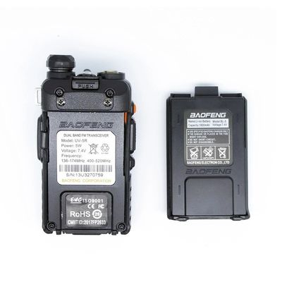 206g Baofeng UV5r Διπλή συχνότητα VHF UHF επαγγελματικό walkie-talkie για ομάδες ασφαλείας