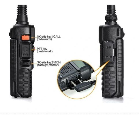 206g Baofeng UV5r Διπλή συχνότητα VHF UHF επαγγελματικό walkie-talkie για ομάδες ασφαλείας