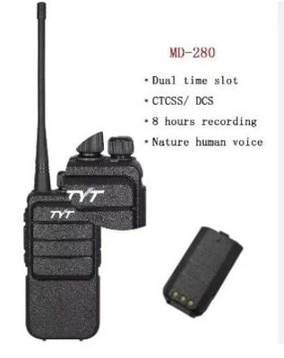 5W Tyt MD-280 Dmr Walkie Talkie με δέκτη και πομπό λειτουργίας Superhet το 2024