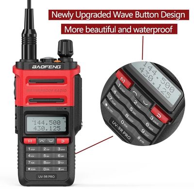 128 κανάλια Baofeng UV-9r PRO IP68 Walkie Talkie για επικοινωνία μεγάλων αποστάσεων το 2024