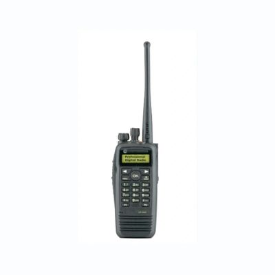 Ηλεκτρονικό ραδιόφωνο Walkie-Talkie UHF/VHF με λειτουργική τάση 7,4V σε μαύρο