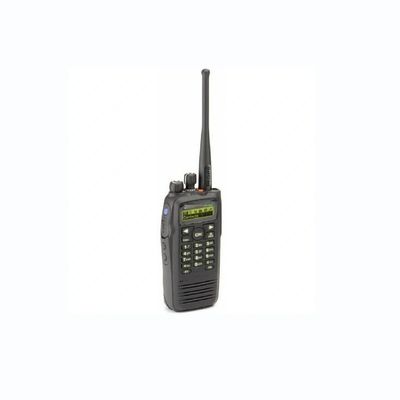 Ηλεκτρονικό ραδιόφωνο Walkie-Talkie UHF/VHF με λειτουργική τάση 7,4V σε μαύρο