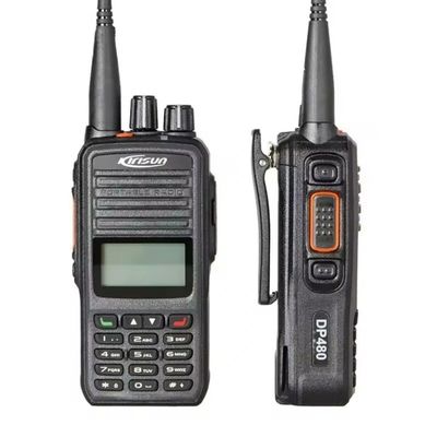 136-174MHz/400-470MHz Περιοχή συχνοτήτων Καθαρό DMR φορητό ραδιόφωνο για επιχειρηματικές ανάγκες