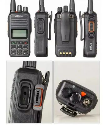 136-174MHz/400-470MHz Περιοχή συχνοτήτων Καθαρό DMR φορητό ραδιόφωνο για επιχειρηματικές ανάγκες