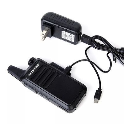 3.7V Παιδικό Ραδιοφωνικό Μίνι Walkie-Talkie VHF UHF Φορητό Διοχέτευτο Ραδιοφωνικό Baofeng Bf-T7