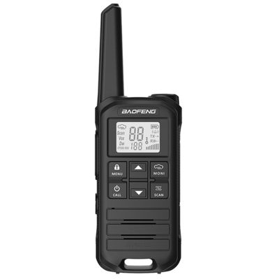 Ανεμιδιοστασία IPX5 Μίνι Walkie-Talkie Baofeng FR-22A με ίσια μαλλιά