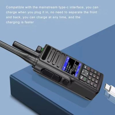4G Walkie Talkie Ptt με διπλή λειτουργία Walkie Talkie Ptt με κάρτα SIM Δύο τρόποι ραδιοφώνου Παγκόσμια εμβέλεια UHF/VHF Smartphones Jm-T350 Το 2024