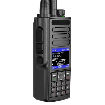 4G Walkie Talkie Ptt με διπλή λειτουργία Walkie Talkie Ptt με κάρτα SIM Δύο τρόποι ραδιοφώνου Παγκόσμια εμβέλεια UHF/VHF Smartphones Jm-T350 Το 2024