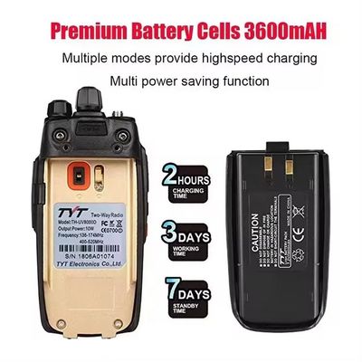TH-UV8000e Ham Walkie Talkie με 10 χλμ. μεγάλη απόσταση και εύρος συχνοτήτων VHF 136-174