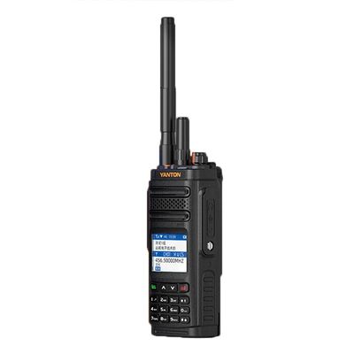 Δημόσιο δίκτυο Walkie Talkie Yanton T-X780 Διπλή λειτουργία με λειτουργία συναγερμού 194g Μαύρο