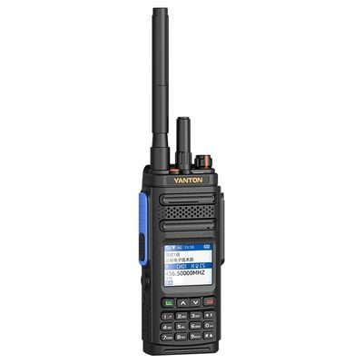 Δημόσιο δίκτυο Walkie Talkie Yanton T-X780 Διπλή λειτουργία με λειτουργία συναγερμού 194g Μαύρο