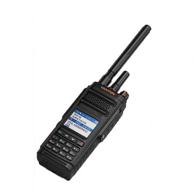 Δημόσιο δίκτυο Walkie Talkie Yanton T-X780 Διπλή λειτουργία με λειτουργία συναγερμού 194g Μαύρο
