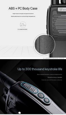 7.4V Ενεργειακή τάση Beifeng Bf620s Walkie Talkie 128 Διαύλους αποθήκευσης για επαγγελματίες
