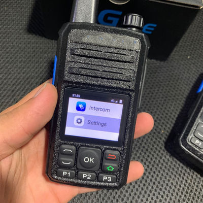 Κουδούνιμο 4G Walkie Talkie με GPS WCDMA κάρτα SIM WiFi Bluetooth και Zello ασύρματη